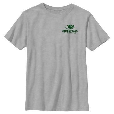 Boy's Mossy Oak Small Fishing Logo Graphic T-Shirt 