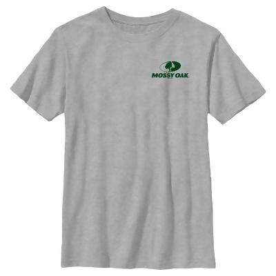 Boy's Mossy Oak Small Forest Green Classic Logo Graphic T-Shirt 