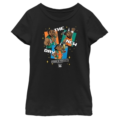 Girl's WWE The New Day Animated Graphic T-Shirt 