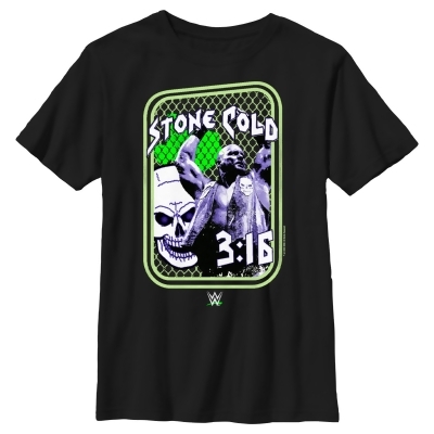 Boy's WWE Stone Cold Steve Austin 3:16 Collage Graphic T-Shirt 