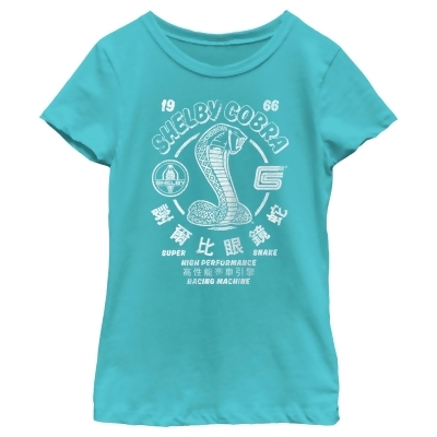 Girl's Shelby Cobra Super Snake High Performance Racing Machine Graphic T-Shirt 