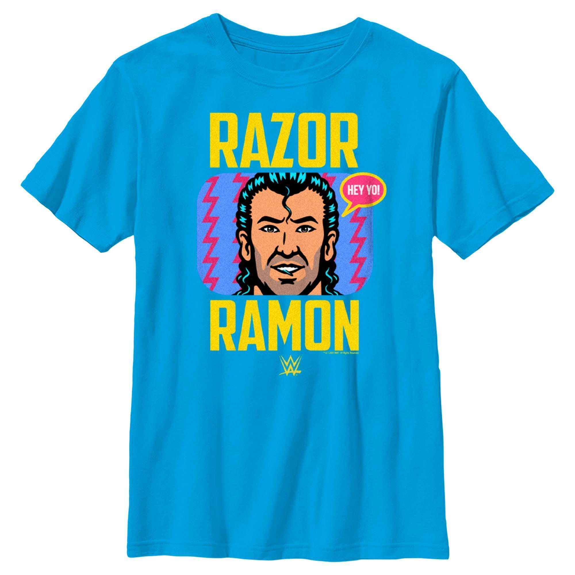 Boy's WWE Razor Ramon Comic Graphic T-Shirt