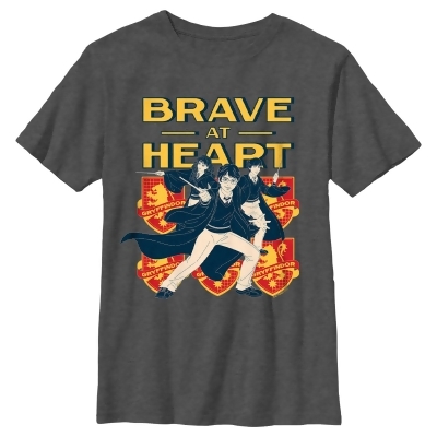 Boy's Harry Potter Gryffindor Brave at Heart Graphic T-Shirt 