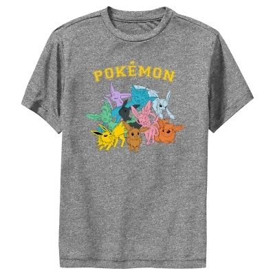 Boy's Pokemon Eeveelutions Performance T-Shirt 