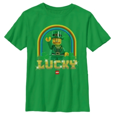 Boy's Lego St. Patrick's Day Lucky Leprechaun Graphic T-Shirt 