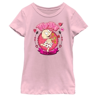 Girl's Rugrats Valentine's Day is for Babies Graphic T-Shirt 