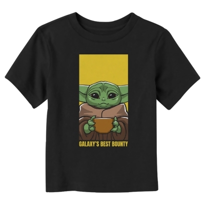 Toddler's Star Wars: The Mandalorian Grogu Galaxy's Best Bounty Graphic T-Shirt 