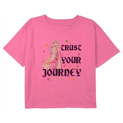 Girl's Frozen 2 Anna Trust Your Journey Graphic T-Shirt 