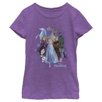 Girl's Frozen 2 Frozen 2 Character Shot Graphic T-Shirt 