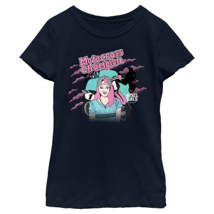 Girl's Rebel Girls Ashley Fiolek Motocross Champion Graphic T-Shirt 
