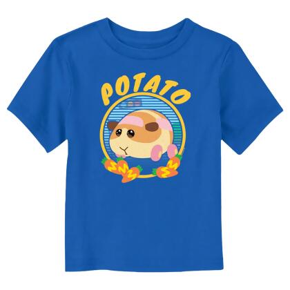 Toddler's Pui Pui Molcar Potato Circle Logo Graphic T-Shirt 