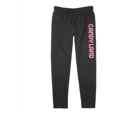 Junior's Candy Land Candy Cane Logo Jogger Pants 