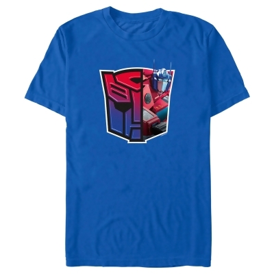 Men's Transformers: EarthSpark Optimus Prime Autobots Logo Graphic T-Shirt 