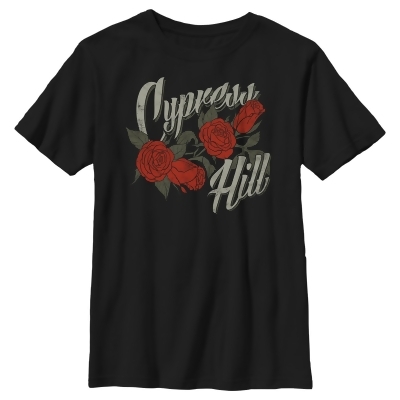 Boy's Cypress Hill Roses Logo Graphic T-Shirt 