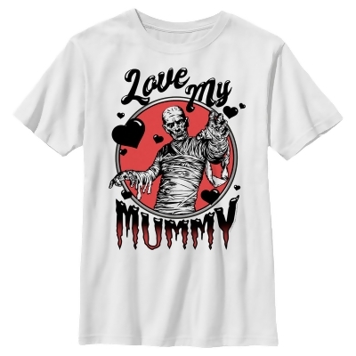 Boy's Universal Monsters Mother's Day Love My Mummy Graphic T-Shirt 