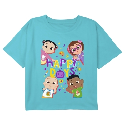 Girl's Cocomelon Happy Days Babies Graphic T-Shirt 