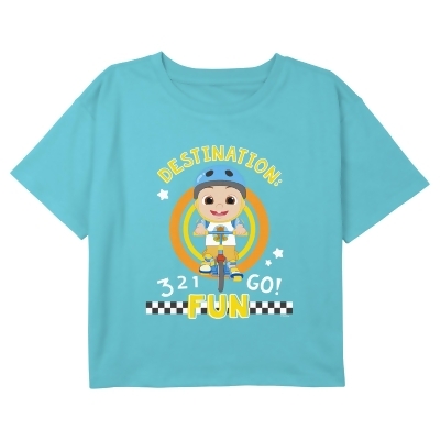 Girl's Cocomelon 3, 2, 1, Go JJ Graphic T-Shirt 