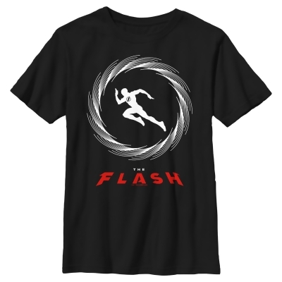 Boy's The Flash Speedster Barry Allen Silhouette Graphic T-Shirt 