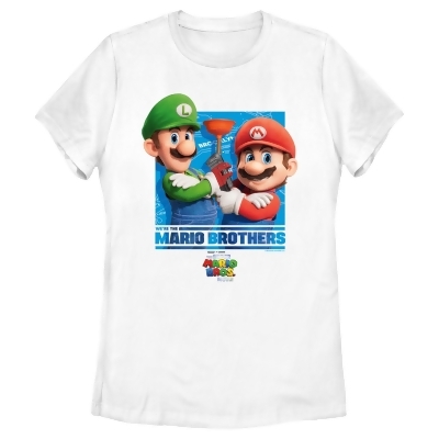 Women's The Super Mario Bros. Movie We're the Mario Brothers Graphic T-Shirt 
