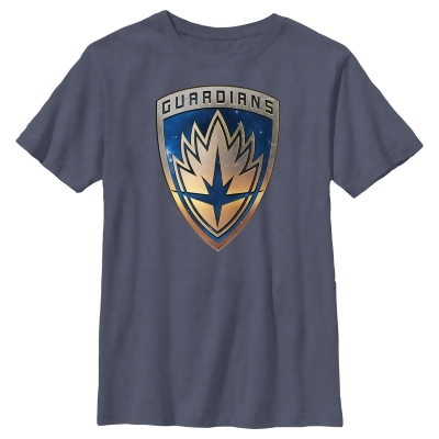 Boy's Guardians of the Galaxy Vol. 3 Metallic Badge Graphic T-Shirt 