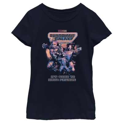 Girl's Guardians of the Galaxy Vol. 3 It's Good to Have Friends Graphic T-Shirt 