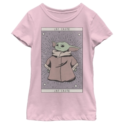 Girl's Star Wars: The Mandalorian The Child Simple Robe Graphic T-Shirt 