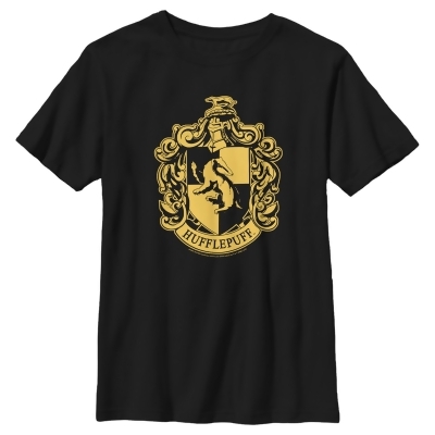 Boy's Harry Potter Hufflepuff House Crest Graphic T-Shirt 