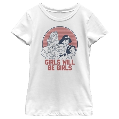 Girl's Disney Girls Will Be Girls Graphic T-Shirt 