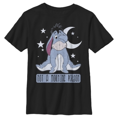 Boy's Winnie the Pooh Eeyore Not A Morning Person Graphic T-Shirt 