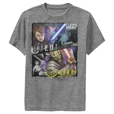 Boy's Star Wars: The Clone Wars Jedi & Sith Panels Performance T-Shirt 