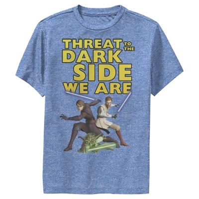 Boy's Star Wars: The Clone Wars Threat To The Dark Side We Are Performance T-Shirt 