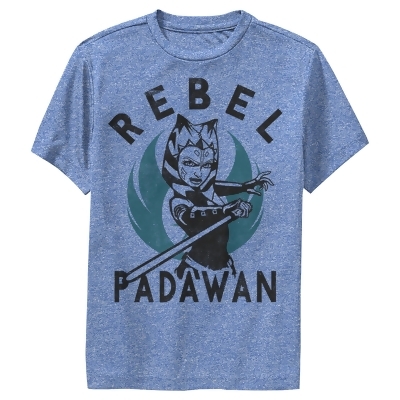 Boy's Star Wars: The Clone Wars Ahsoka Rebel Padawan Portrait Performance T-Shirt 