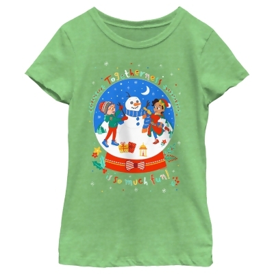 Girl's Blippi Christmas Togetherness Graphic T-Shirt 