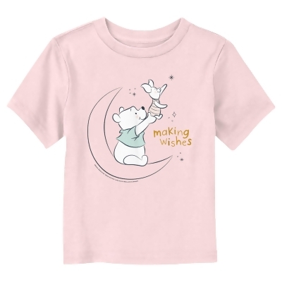 Toddler's Winnie the Pooh Making Wishes With Piglet Graphic T-Shirt 