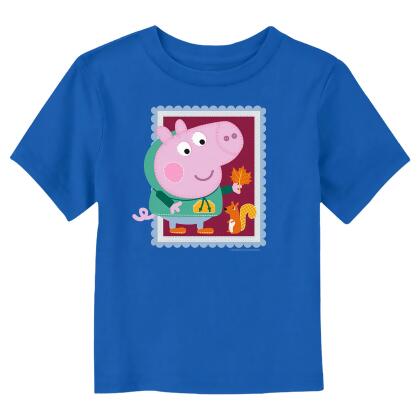 Toddler's Peppa Pig Fall Frame Graphic T-Shirt 