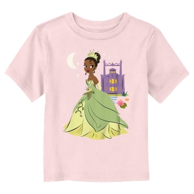 Toddler's Disney Cartoon Tiana Graphic T-Shirt 