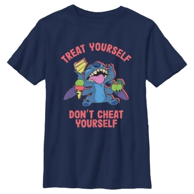 Boy's Lilo & Stitch Treat Yourself Stitch Graphic T-Shirt 