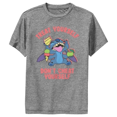 Boy's Lilo & Stitch Treat Yourself Stitch Performance T-Shirt 