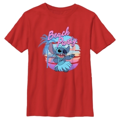 Boy's Lilo & Stitch Beach Party Stitch Graphic T-Shirt 