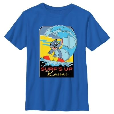Boy's Lilo & Stitch Kauai Surf's Up Graphic T-Shirt 