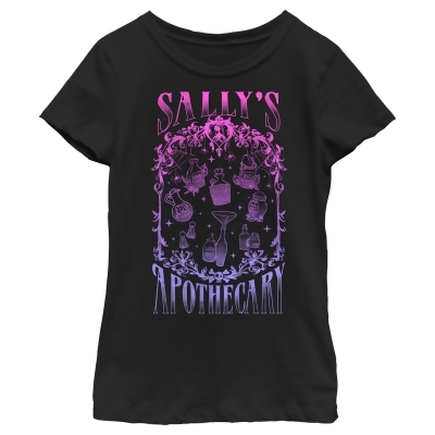 Girl's The Nightmare Before Christmas Sally's Apothecary Graphic T-Shirt 