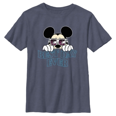 Boy's Mickey & Friends Tropical Best Day Ever Graphic T-Shirt 