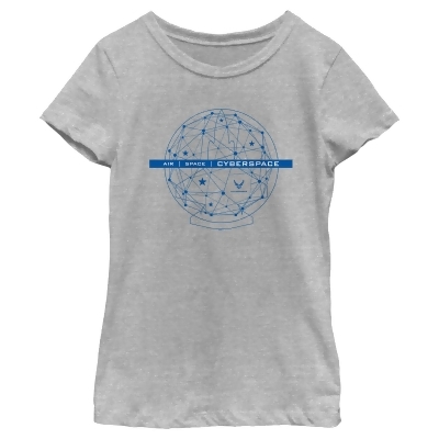 Girl's United States Air Force Cyberspace Graphic T-Shirt 