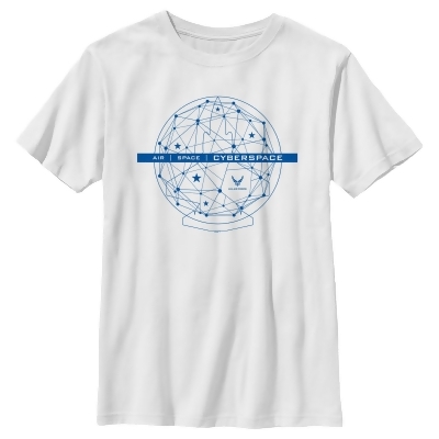 Boy's United States Air Force Cyberspace Graphic T-Shirt 