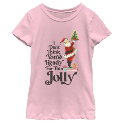 Girl's Lost Gods Santa You're Ready for This Jolly Graphic T-Shirt 