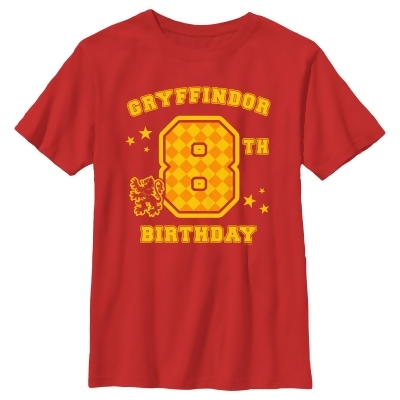 Boy's Harry Potter Gryffindor 8th Birthday Graphic T-Shirt 