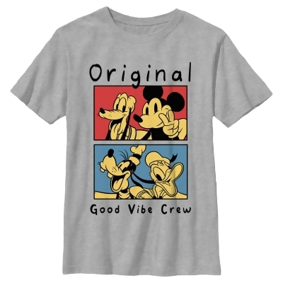 Boy's Mickey & Friends Good Vibe Crew Graphic T-Shirt 