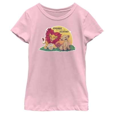 Girl's Lion King Nala and Simba You Are My Valentine Graphic T-Shirt 