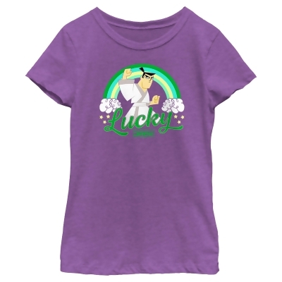 Girl's Samurai Jack St. Patrick’s Day Lucky Graphic T-Shirt 