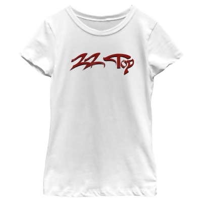 Girl's ZZ Top Retro Logo Graphic T-Shirt 